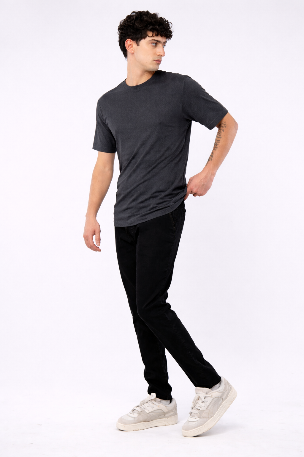 Men’s Classic Crew Neck T-Shirt - Gray