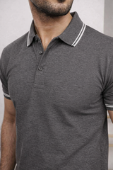 Men’s Classic Polo Shirt - Gray