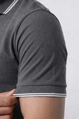 Men’s Classic Polo Shirt - Gray