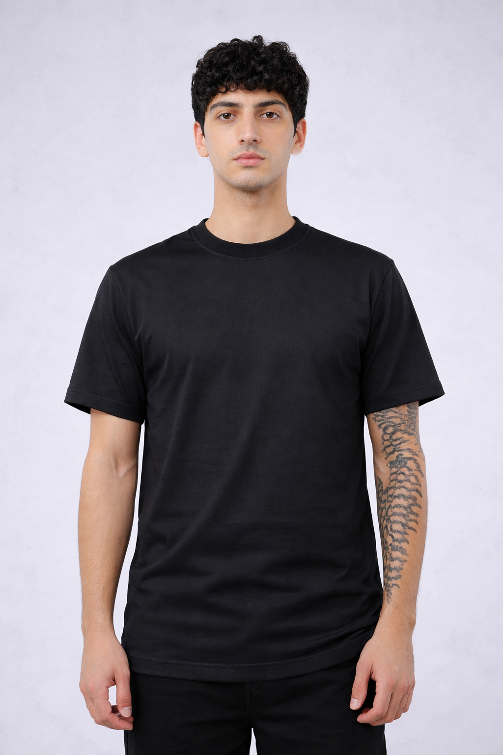 Men’s Classic Crew Neck T-Shirt - Black