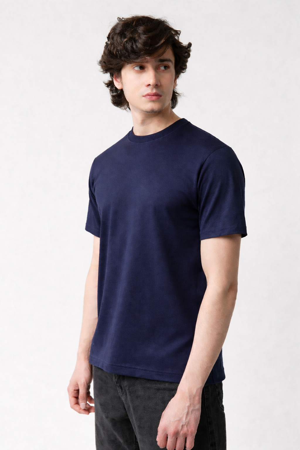 Men’s Classic Crew Neck T-Shirt - Blue