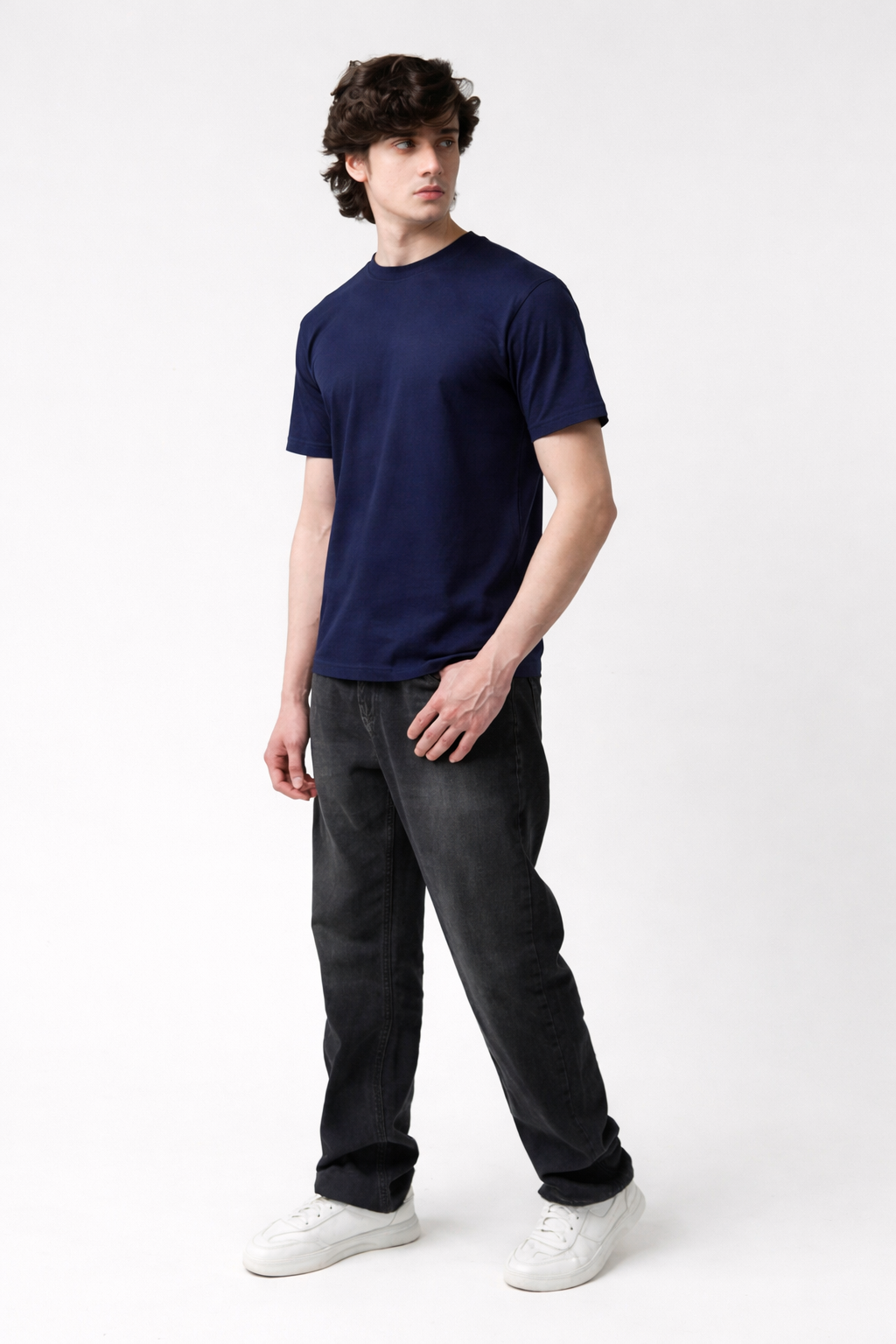 Men’s Classic Crew Neck T-Shirt - Blue