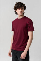 Men’s Classic Crew Neck T-Shirt - Maroon