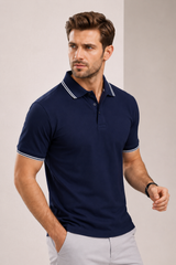 Men’s Classic Polo Shirt - Navy